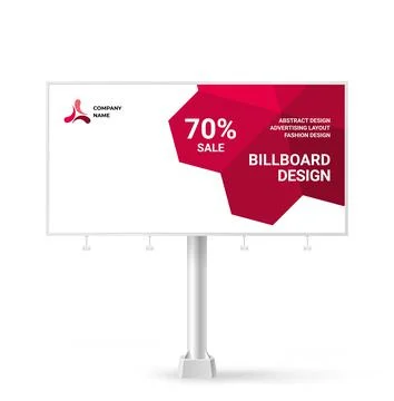 Layout in eps 10 format, modern design Stock Illustration