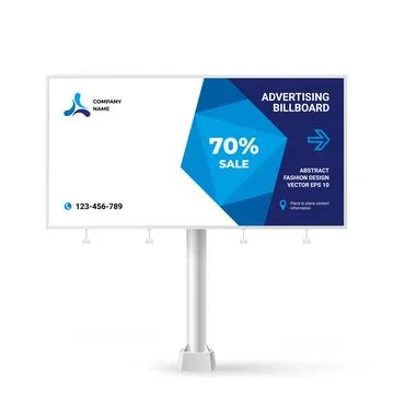 Layout in eps 10 format, modern design Stock Illustration