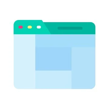 Layout Icon Image. Stock Illustration
