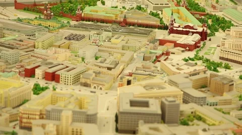 Layout Moscow Video stock 49366364