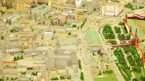 Layout Moscow Video stock 49366672