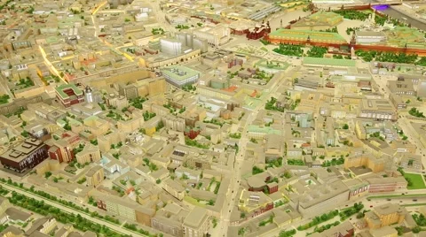 Layout Moscow Video stock 49367990