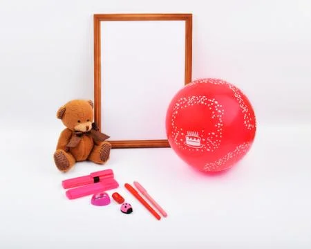 Layout objects isolated on the topic - Valentine's Day Foto stock