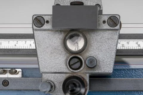 Layout table detail Stock Photos