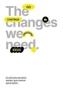 Layout template for events or business related. Stock Illustration