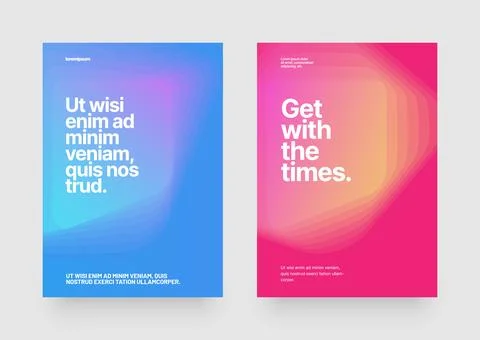 Layout template for events or business related. Stock Illustration