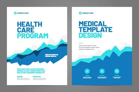 Layout templateю. Vector design. A4 size for poster, flyer or cover. Stock Illustration