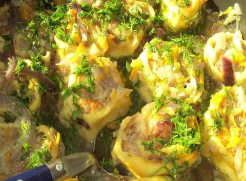 Lazy dumplings Stock Photos