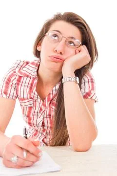 Lazy student Stock Photos