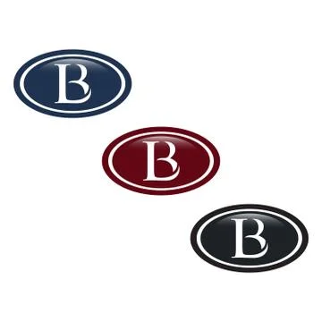 LB letter creative logo vector Stock Illustration