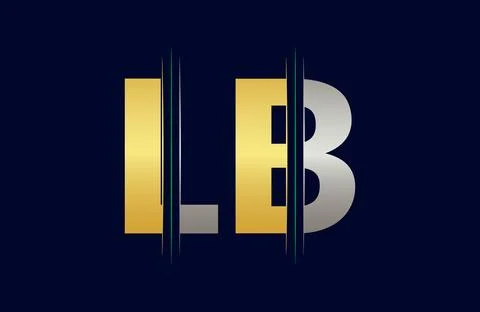 LB Letter logo design vector template. Stock Illustration