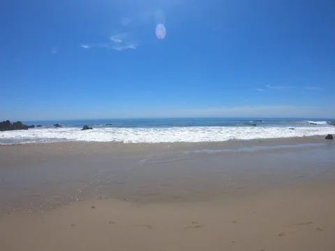 LC Beach Waves Stock Footage 106792692