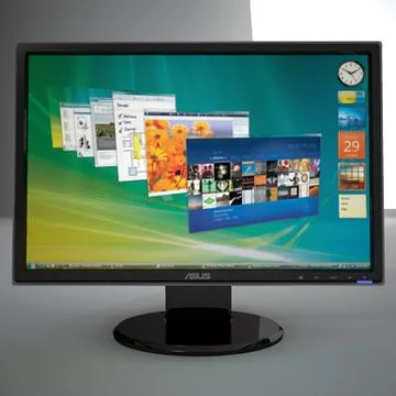 LCD Display 3D Model