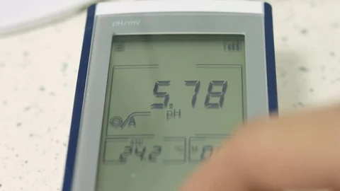 Lcd display of medical device Stock Footage 70808451