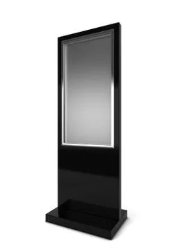 Lcd display stand Stock Illustration