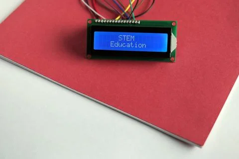 LCD Display STEM Education Stock Photos