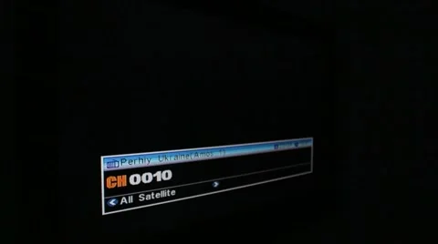 LCD display Tv. Switching Channels. 스톡 동영상 49479887