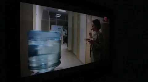 LCD display Tv. Switching Channels. Vídeo Stock 49482096