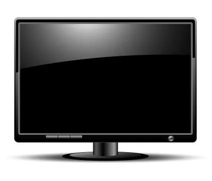 LCD panel Illustrazione stock