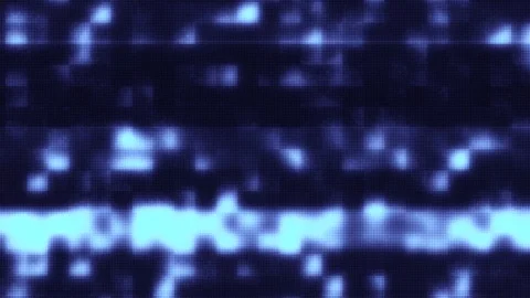LCD screen bright glitch noise interference background loop for logo animation Stock Footage 94164161