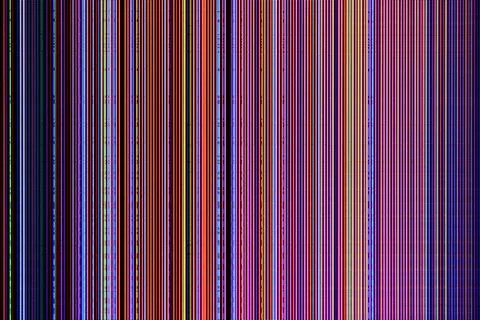 LCD screen failure, LCD screen as an abstract background. Stock Illustration