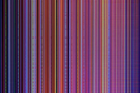 LCD screen failure, LCD screen as an abstract background. Stock Photos