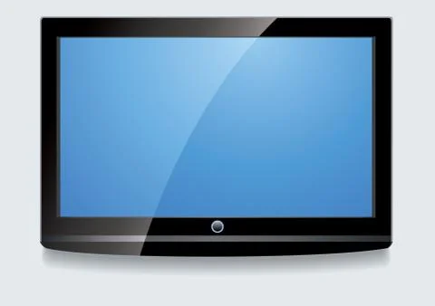 LCD screen Stock Illustration