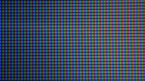 LCD screen pixels. Macro Shot Of Computer Screen, Pixels Texture. Abstract Bl 스톡 동영상 119302357