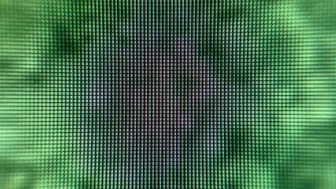 LCD screen pixels. Macro Shot Of Computer Screen. Stock Footage 147640764