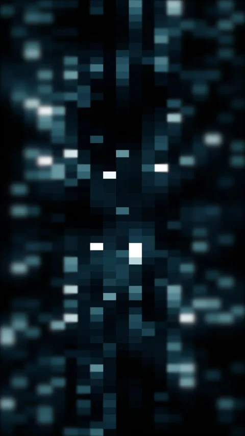 LCD screen pixels. Macro Shot Of Computer Screen, Pixels Texture.Vertical vid Stock Footage 228164593
