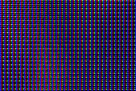 LCD screen pixels Foto stock