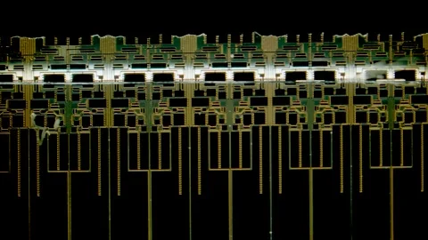 LCD thin film transistor Stock Footage 321438652