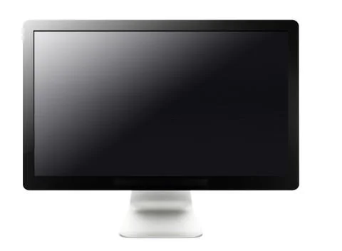 LCD tv screen Stock Illustration