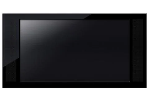 LCD tv screen Stock Illustration