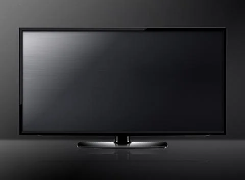LCD tv screen Stock Illustration