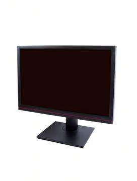 LCD on a white background Stock Photos