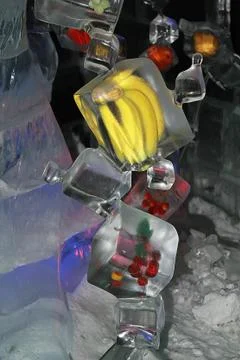 Lce cubes. Stock-Fotos