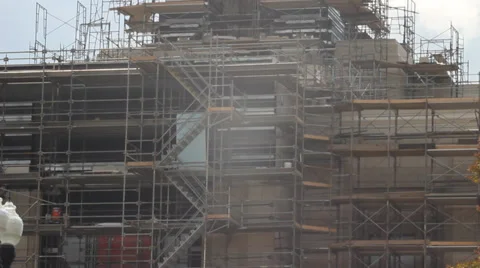 LDS Temple construction Stock Footage 27815142