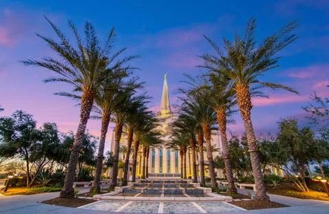 Lds temple Stock Photos