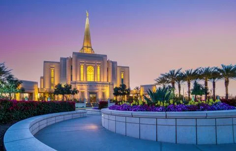 Lds temple Stock Photos