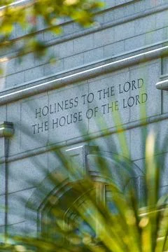 LDS Texas Temple Stock Photos