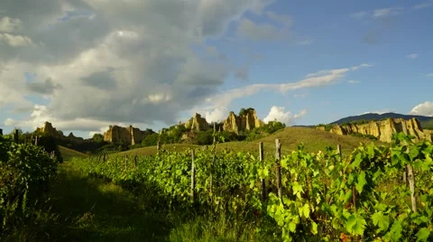 Le Balse tuscani time laps Stock Footage 41776329