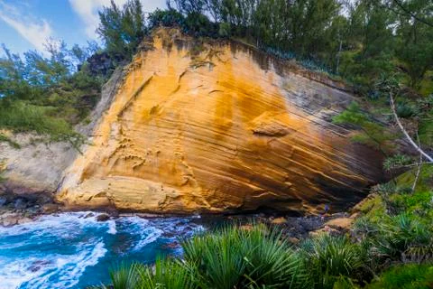 Le Cap Jaune, Saint Joseph, Reunion Island Stock Photos
