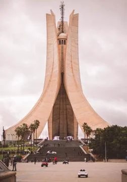 Le mémorial du Martyr algerie Stock Photos