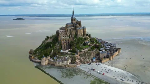 Le  Mont Saint-Michel Video stock 263226864