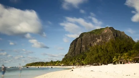 Le Morne Brabant, Time Lapse Stock-Footage 83325435