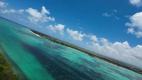 Le morne lagoon Stock Footage 293203009