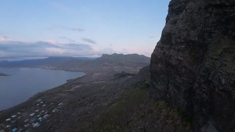 Le morne mountain Stock Footage 293203683