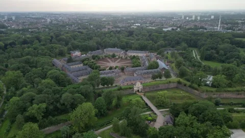 Le Parc de la Citadelle, Lille , 24 June 2024, 3 pm . France Stock Footage 278424590
