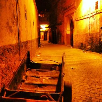 Le Souk at Night Stock Photos